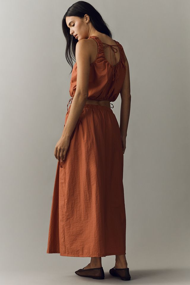 Daily Practice Nylon Midi Skirt #3