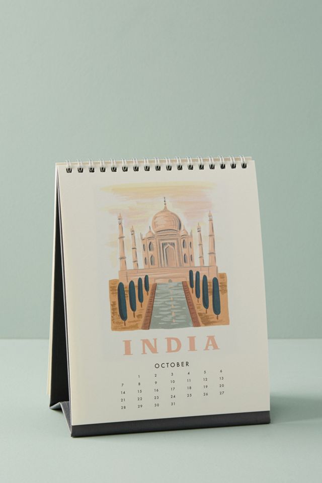 Bon Voyage 2018 Desk Calendar #3