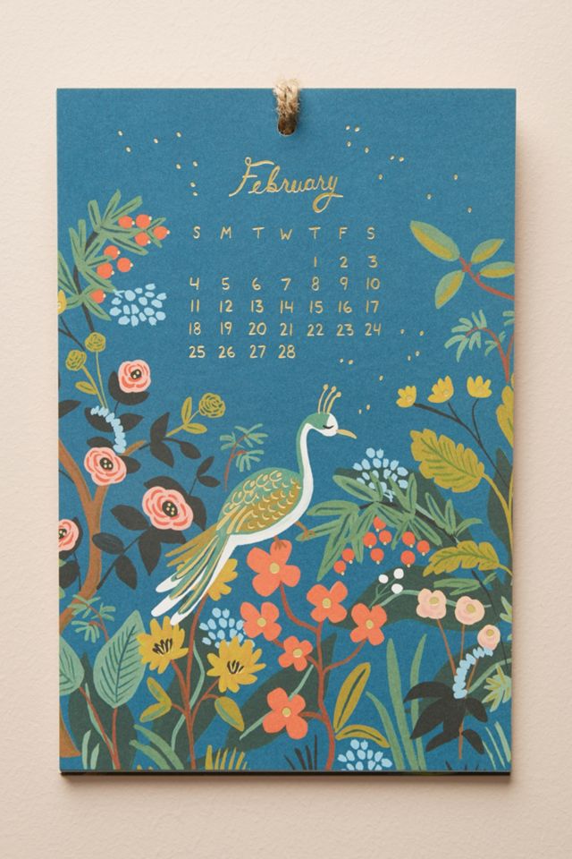 Midnight Menagerie 2018 Calendar Anthropologie