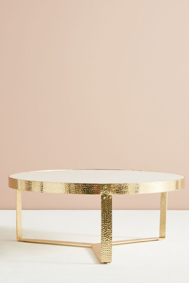 White Marble Lirit Coffee Table #1
