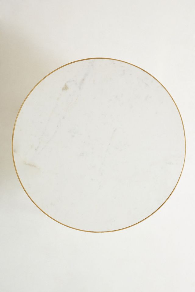 White Marble Lirit Coffee Table #4