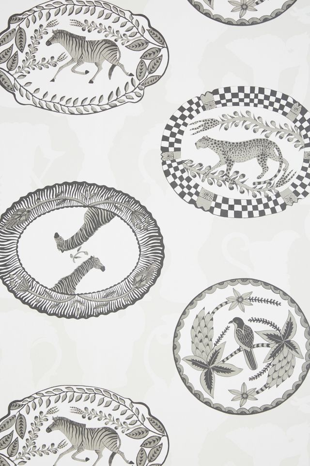 Wild Medallion Wallpaper | Anthropologie