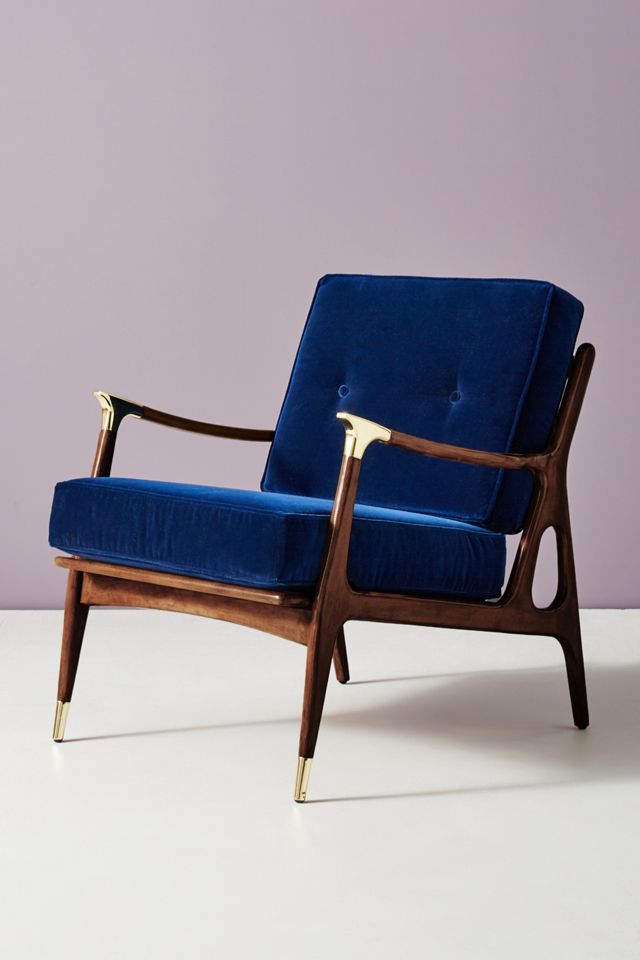 Velvet Haverhill Chair #2