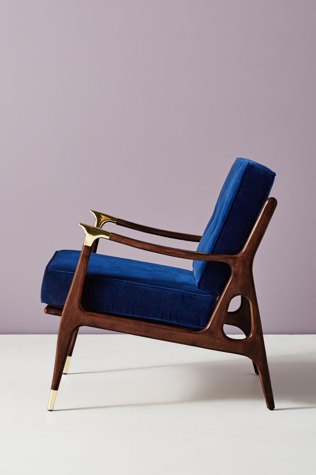 Velvet Haverhill Chair #3