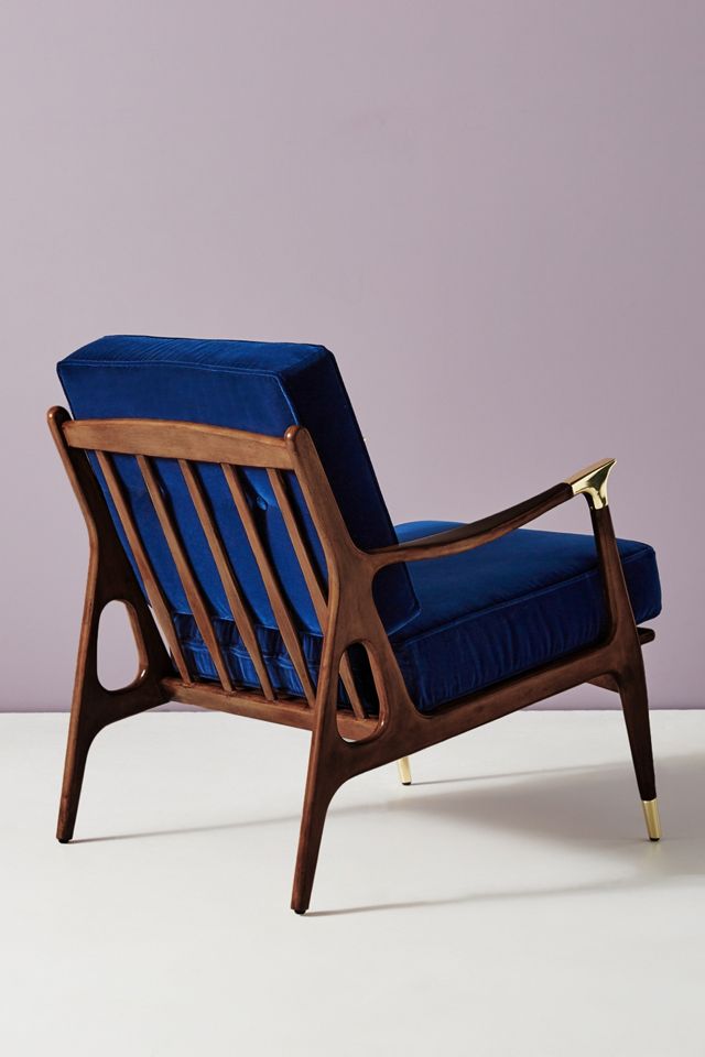Velvet Haverhill Chair #4