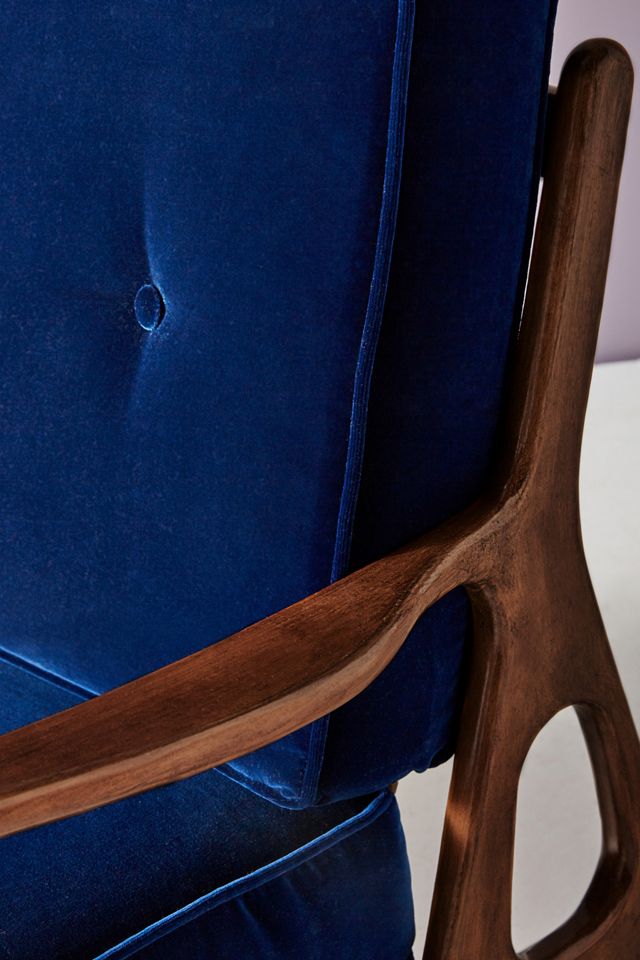 Velvet Haverhill Chair #6