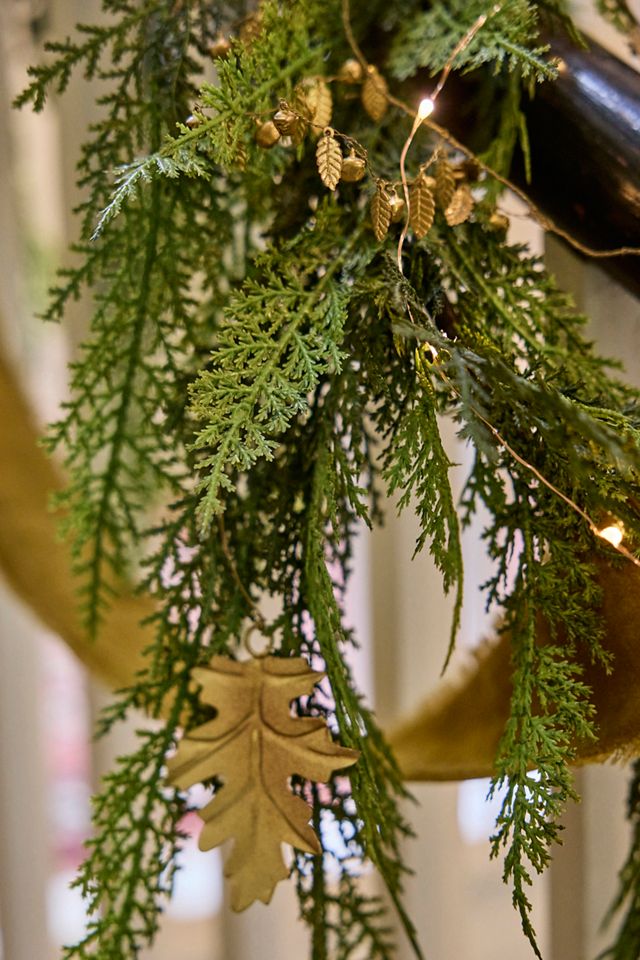 Faux Cedar Garland, Evergreen 72-180" #6