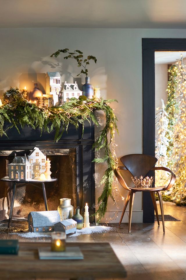 Faux Cedar Garland, Evergreen 72-180" #19