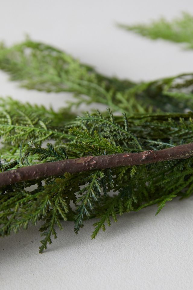 Faux Cedar Garland, Evergreen 72-180" #14