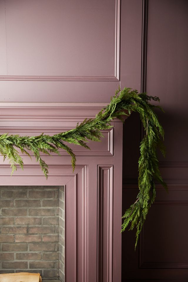Faux Cedar Garland, Evergreen 72-180" #22