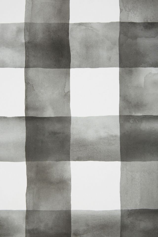 Magnolia Home Watercolor Check Wallpaper #2