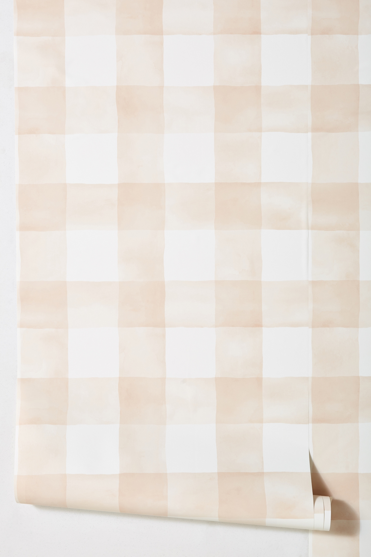 Magnolia Home Watercolor Check Wallpaper