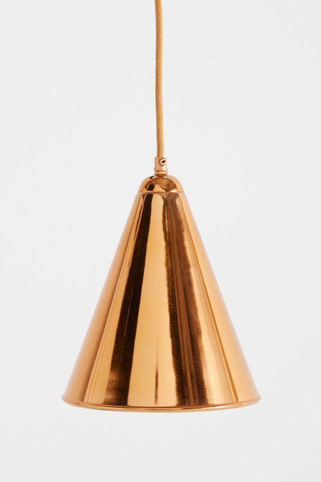 Copper Cone Pendant #2