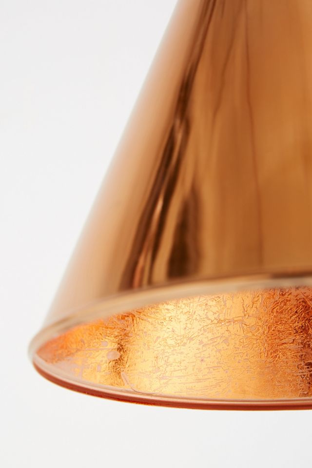 Copper Cone Pendant #4