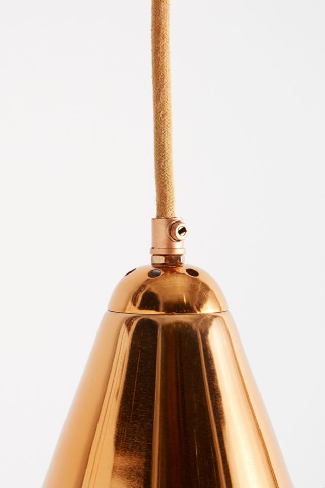 Copper Cone Pendant #5