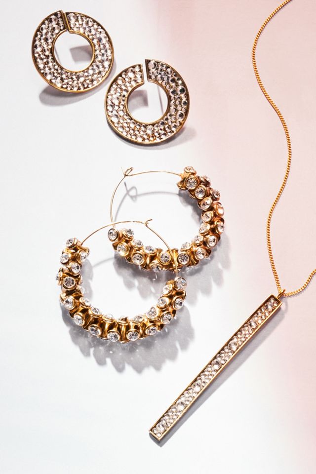 Infinity Crystal Earrings #2