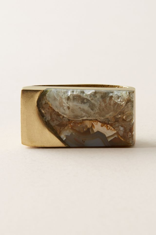 Captured Agate Knob #1