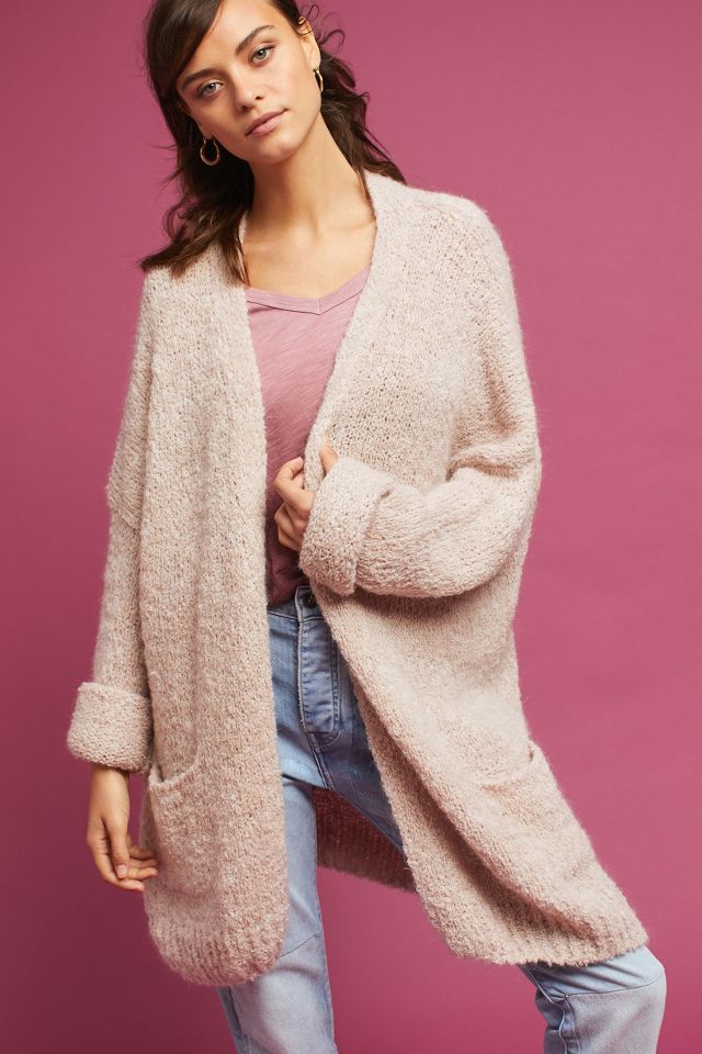 Free People Slouch Boucle Cardigan shops