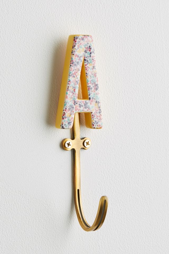 Liberty for Anthropologie Monogram Hook #1