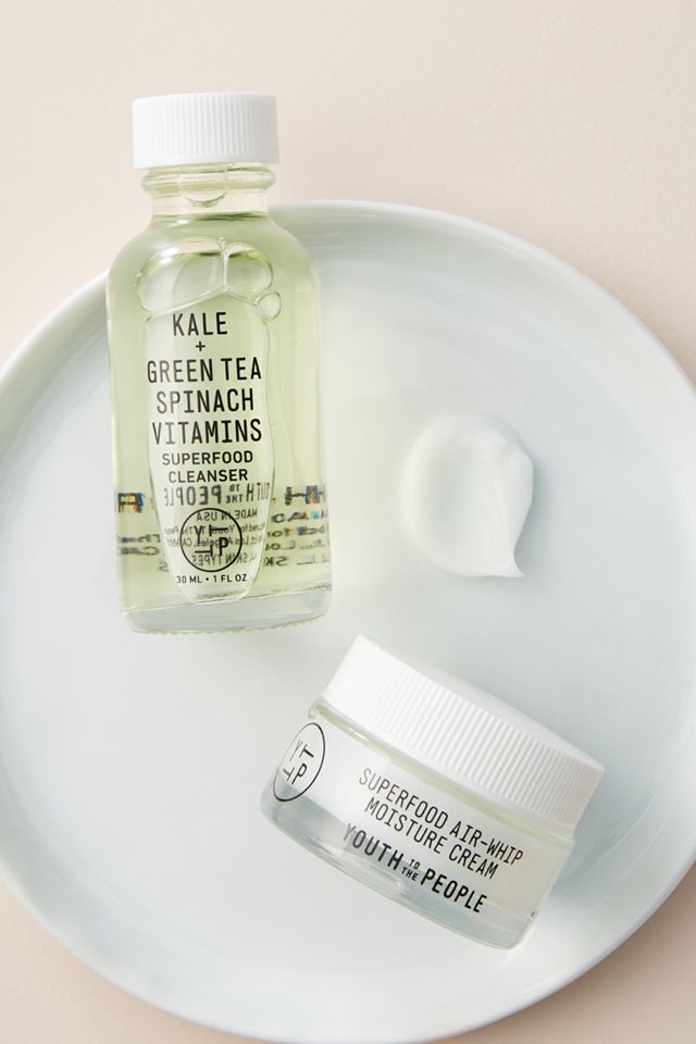 Youth To The People Cleanser & Cream Mini Kit