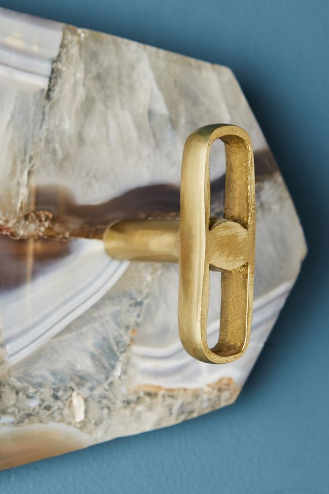 Captured Agate Hook Rack #1