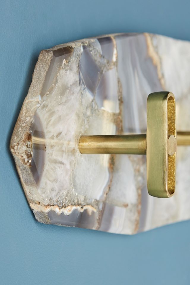 Captured Agate Hook Rack #2