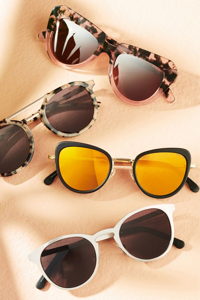 Anthropologie Sunglasses KOMONO clear gold Brown Gradient  NEW Komono The Chloe Gold Prescription Sunglasses - 50% Off Lenses main image 4
