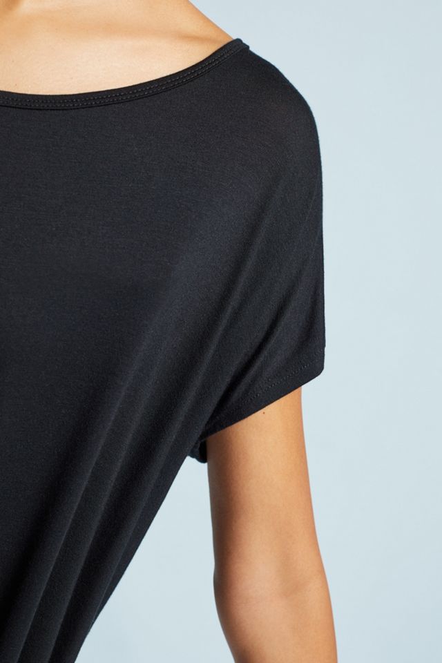 Lace-Up Back Tee #2