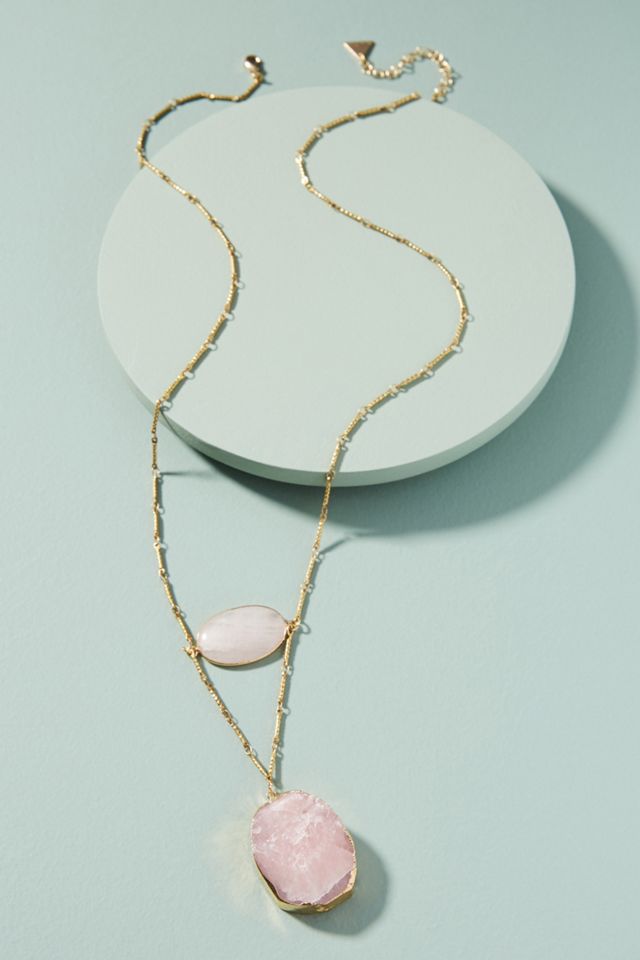 Moonstone Axis Necklace #1
