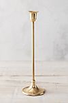 Antiqued Brass Candlestick, Tall #1