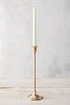 Antiqued Brass Candlestick, Tall #2
