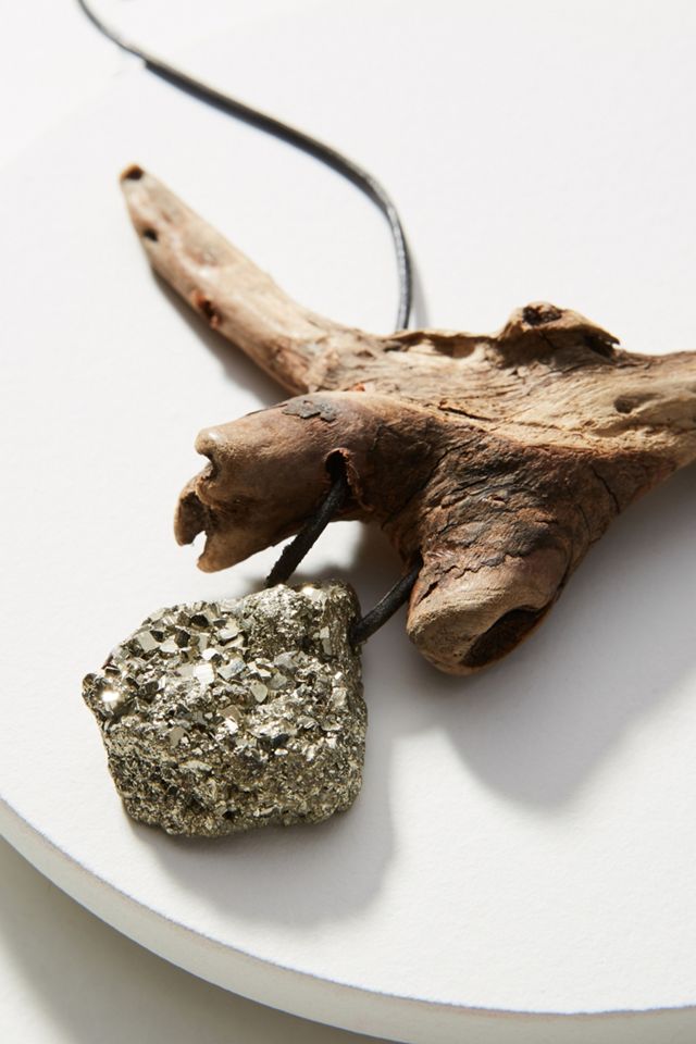 Drifted Pyrite Necklace #1
