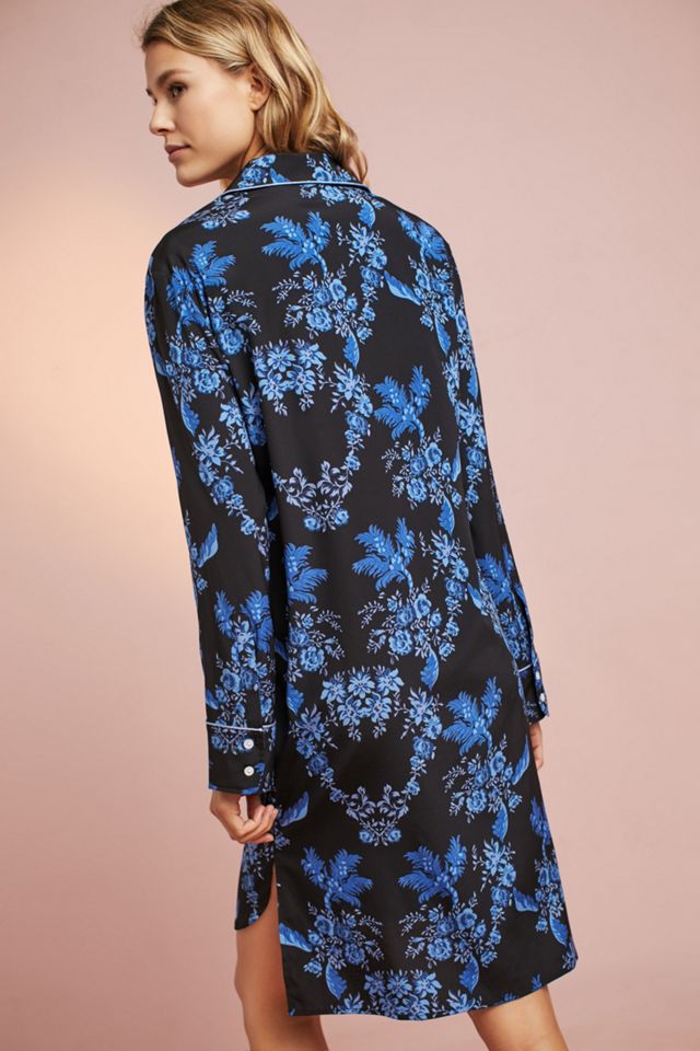 Stella McCartney Poppy Silk Sleep Shirt #2