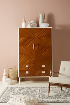Geo-Marquetry Armoire