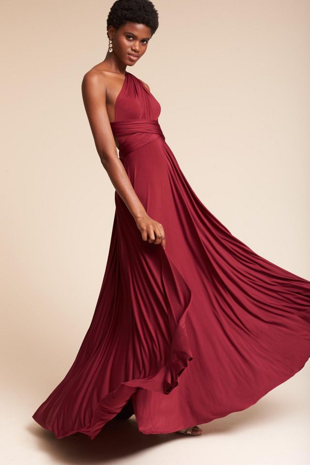 open lace back dress Ginger Dress Sailor's Knot Red