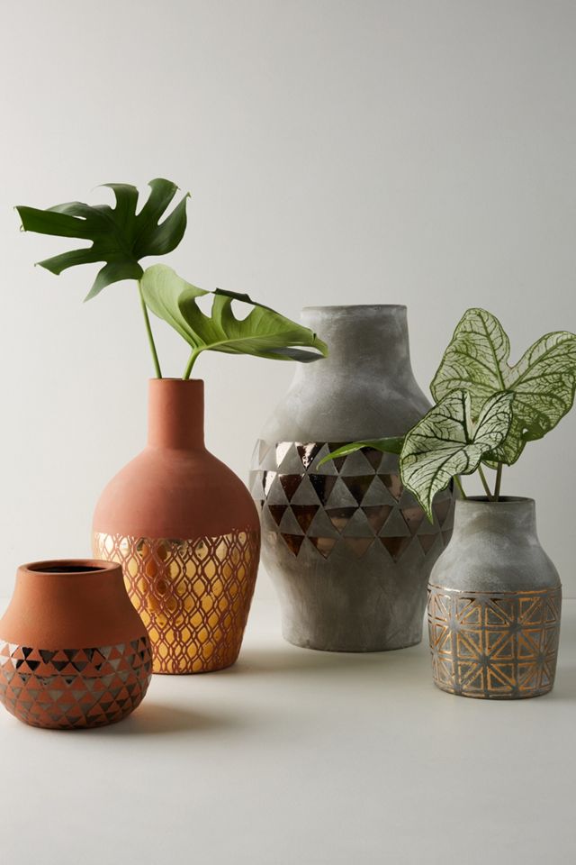 Gilded Luna Vase #2