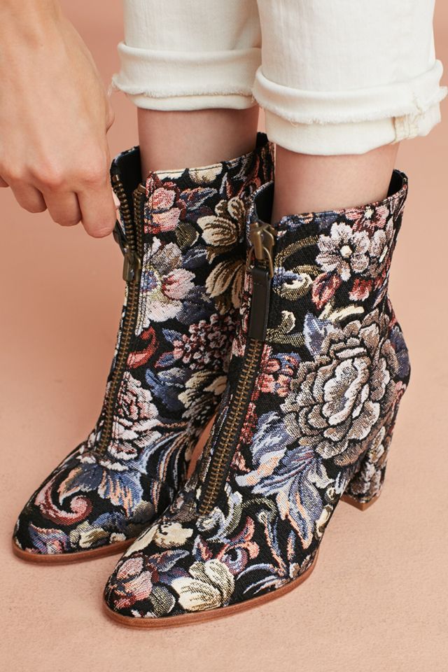 Charlotte Stone Jane Brocade Boots #4