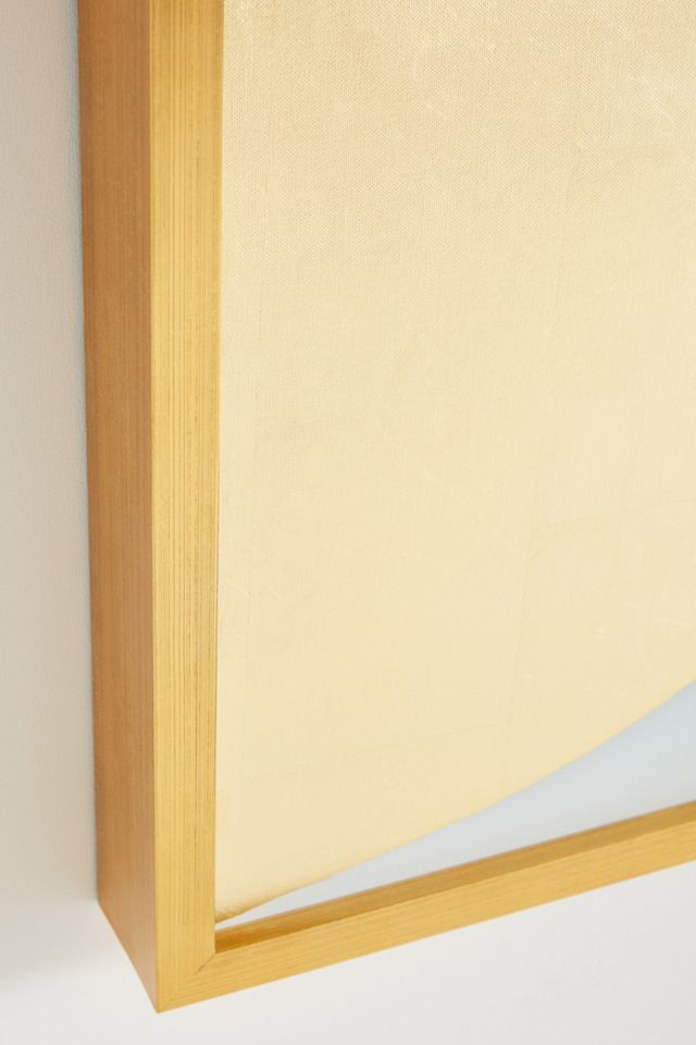 Gold Black Orb Wall Art #2