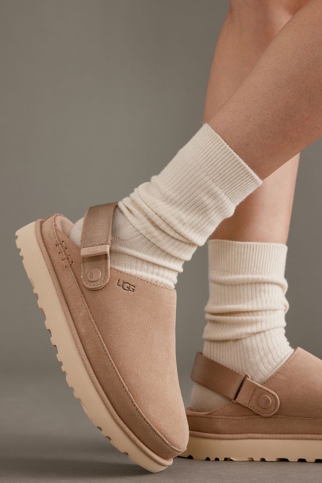 UGG Goldenstar Suede Clog | Anthropologie UK