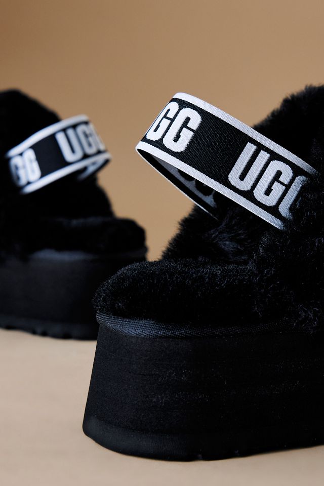 UGG Funkette Plateau Hausschuhe #1