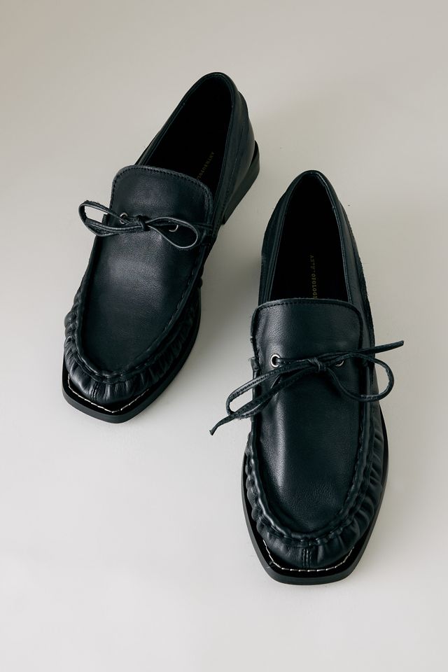 Mocasines de Cuero Fruncido By Anthropologie #3