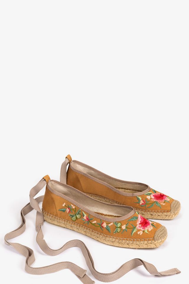 Penelope Chilvers Allegra Embroidered Espadrilles #1