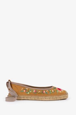 Penelope Chilvers Allegra Embroidered Espadrilles