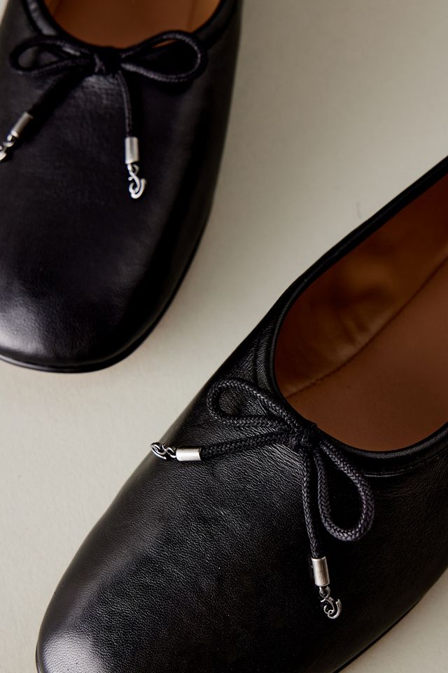 Sam Edelman Metallic Leather Ballet Pumps #1