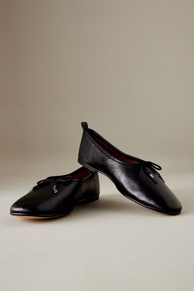 Sam Edelman Metallic Leather Ballet Pumps #3