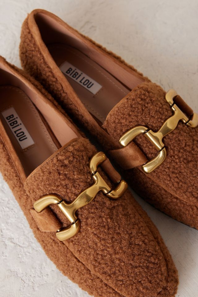 Bibi Lou Shearling Loafers #3