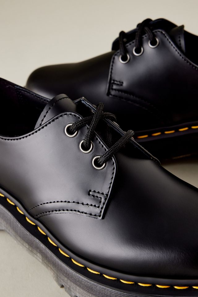 Chaussures Plateforme Dr. Martens 1461 Quad en Cuir Lisse #1