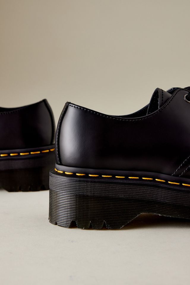 Chaussures Plateforme Dr. Martens 1461 Quad en Cuir Lisse #3