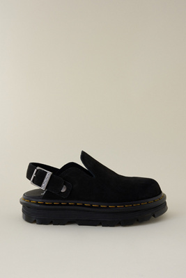 Mules à bride arrière en daim Zebzag en taille: Uk 4 chez Anthropologie - Dr. Martens - Modalova