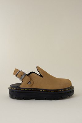 Mules à bride arrière en daim Zebzag taille: D chez Anthropologie - Dr. Martens - Modalova